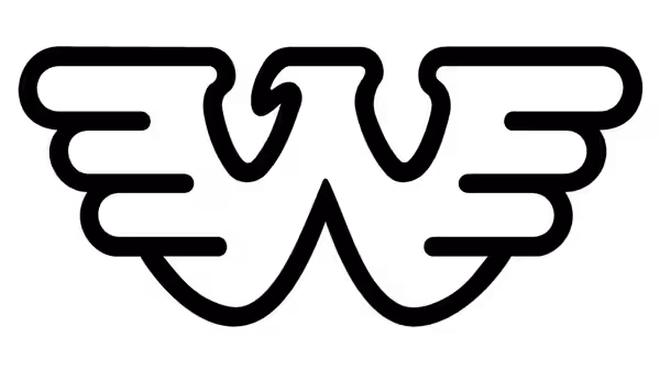 The Waylon Jennings “Flying W” or “Soaring Eagle” logo used professionally by Waylon from 1978 to 2000. Logo was again used from 2002 to the present following h