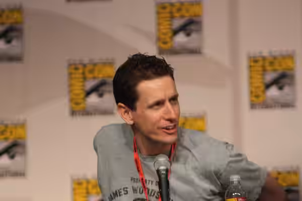 Writer Steve Callaghan during the Family Guy panel. (2009)