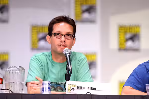Mike Barker at the 2011 San Diego Comic-Con International in San Diego, California. Please attribute to Gage Skidmore if used elsewhere.