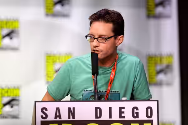 Mike Barker at the 2011 San Diego Comic-Con International in San Diego, California. Please attribute to Gage Skidmore if used elsewhere.