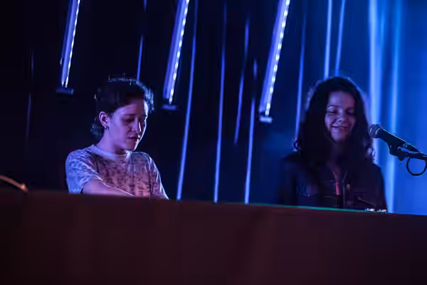 Micachu and Tirzah at the 2014 Crossing Europe Film Festival Linz
