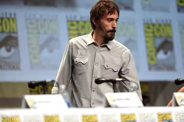 Niko Nicotera speaking at the 2014 San Diego Comic Con International, for "Sons of Anarchy", at the San Diego Convention Center in San Diego, California. Please