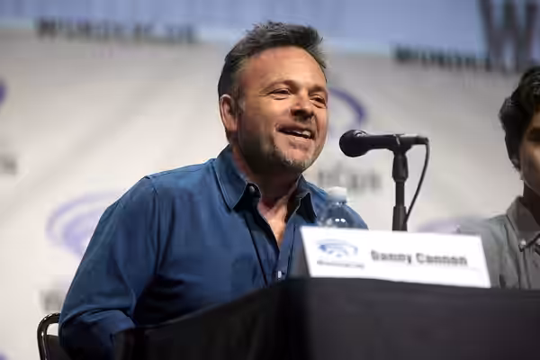 Danny Cannon speaking at the 2017 WonderCon, for "Gotham", at the Anaheim Convention Center in Anaheim, California. Please attribute to Gage Skidmore if used el