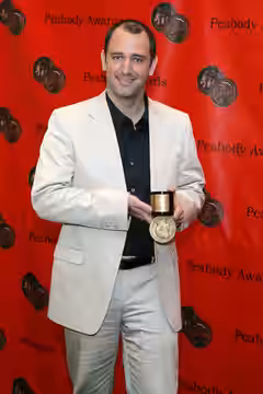 Trey Parker with a Peabody Award at the 65th Annual Peabody Awards. Waldorf Astoria New York 301 Park Ave, New York City 10022 USA June 5, 2006