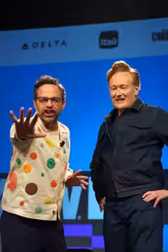 Conan O'Brien in conversation with Nick Kroll at South by Southwest 2024