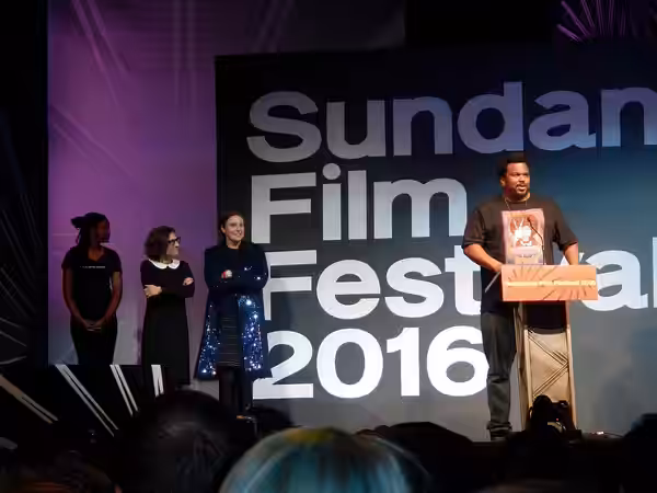 Accepting Jury Performance Award, 2016 Sundance Film Festival Awards, Park City UT