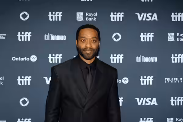 Chiwetel Ejiofor, actor, at the 2024 Toronto International Film Festival (TIFF) for the movie The Life of Chuck.