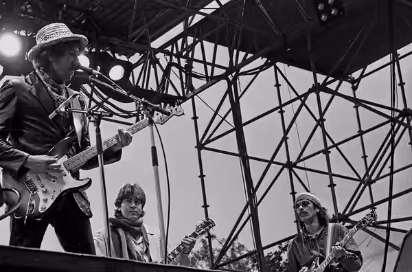 Bob Dylan performing with Joan Baez, Santana und Ex-Rolling-Stone Mick Taylor, Hamburg, May 1984 (2010)