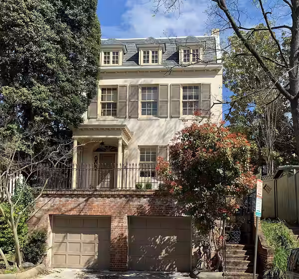 The house located at 3107 Dumbarton Street NW in the Georgetown neighborhood of Washington, D.C., was built in 1898 and designed by J.H. McIntyre. The house is  (2022)