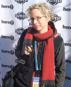 Director Jennie Livingston ("Through the Ice" "Paris is Burning") at the Here! Network/Outfest Queer Brunch during the Sundance Film Festival. (2006)