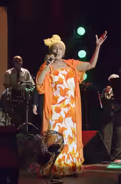 Das Zelt-Musik-Festival 2015 in Freiburg im Breisgau. 06.07.2015 Orquesta Buena Vista Social Club Omara Portuondo