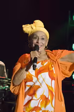 Das Zelt-Musik-Festival 2015 in Freiburg im Breisgau. 06.07.2015 Orquesta Buena Vista Social Club Omara Portuondo