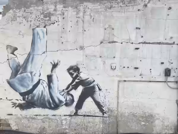 Banksy judo (2025)