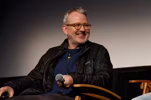 Morgan Neville, director, at the 2024 Telluride Film Festival for a screening of the movie, Piece by Piece.