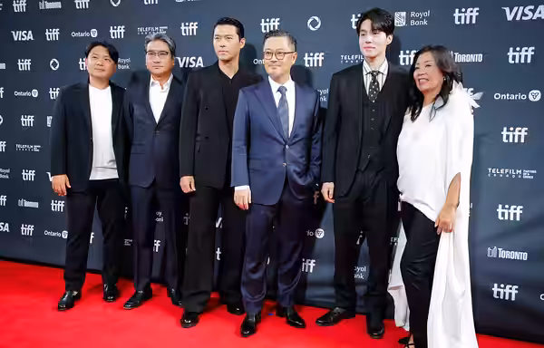 The cast and crew of Harbin at the 2024 Toronto International Film Festival (TIFF) for the movie Harbin.