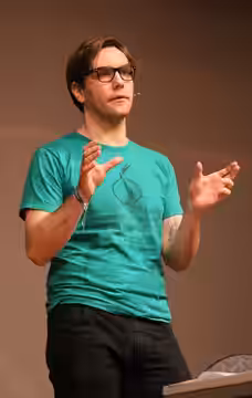Jacob Appelbaum speaking on the anonymity network Tor at the 30th Chaos Communication Congress (2013)