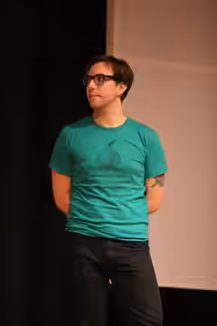 Jacob Appelbaum speaking on the anonymity network Tor at the 30th Chaos Communication Congress (2013)