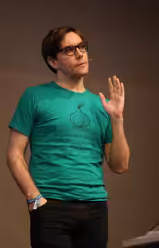 Jacob Appelbaum speaking on the anonymity network Tor at the 30th Chaos Communication Congress (2013)
