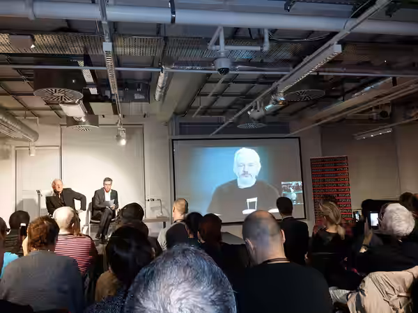 John Pilger, Richard Gizbert, and Julian Assange - The Wikileaks Files - Book Launch - Foyles, London - 29th September 2015