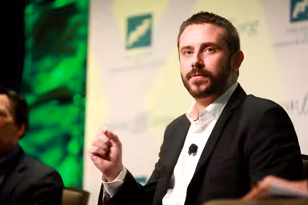 Jeremy Scahill speaking at the 2014 International Students for Liberty Conference (ISFLC) in Washington, D.C. Please attribute to Gage Skidmore if used elsewher