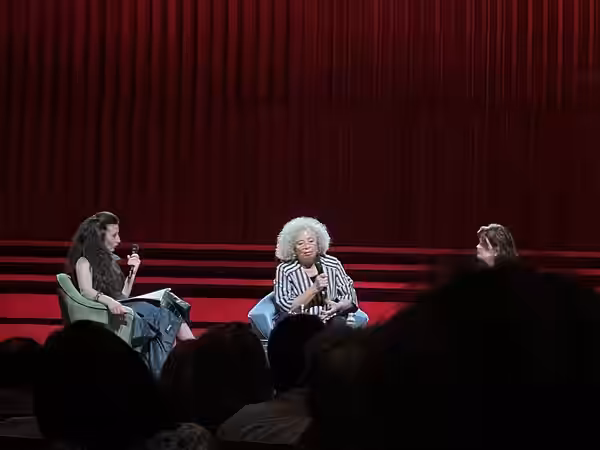 Angela Davis lecture and conversation, Vatroslav Lisinski Hall, Zagreb 2024