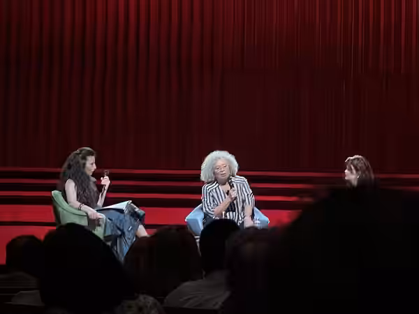 Angela Davis lecture and conversation, Vatroslav Lisinski Hall, Zagreb 2024