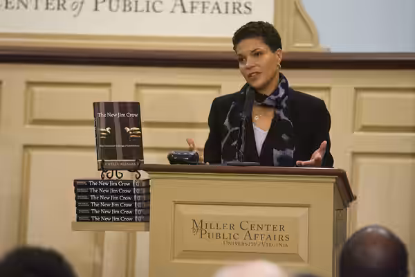 Michelle Alexander speaks at the Miller Center Forum, December 3, 2011. (2010)