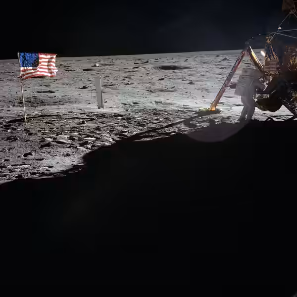 Scope and content: The original database describes this as: Description: Astronaut Neil A. Armstrong, Mission Commander, works at the Lunar Module (LM). The U.S (1967)