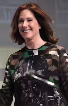 Kathleen Kennedy at the 2015 San Diego Comic Con International in San Diego, California.