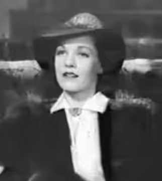 Evelyn Venable in Female Fugitive (1938) - cropped screenshot.
