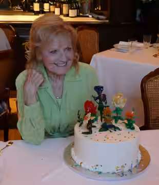 Kathyrn Beaumont 80th Birthday Party Celebration at Club33 in 2017