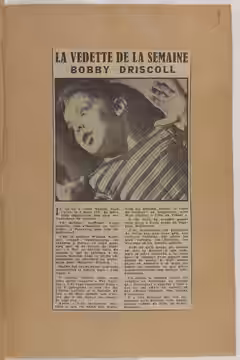 Sujet : The window (film) Contient : coupures de presse Langue : français (1949)