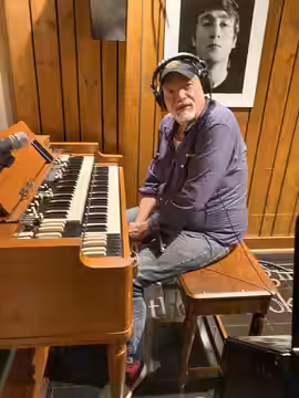 IMG 4889 Phil Madeira, Nov. 16-18, 2021 Blackbird Studio A piano room - Hammond B3 recording - Phil Madeira played - IMG 4889 - Blackbird Studio - Phil Madeira,
