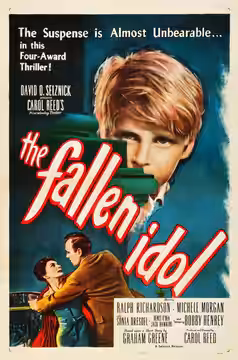 Poster for the U.S. release of the 1948 British film, The Fallen Idol
