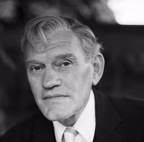 Harry Andrews taken in London (1970)