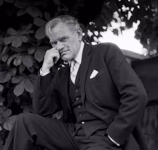 Harry Andrews taken in London (1970)