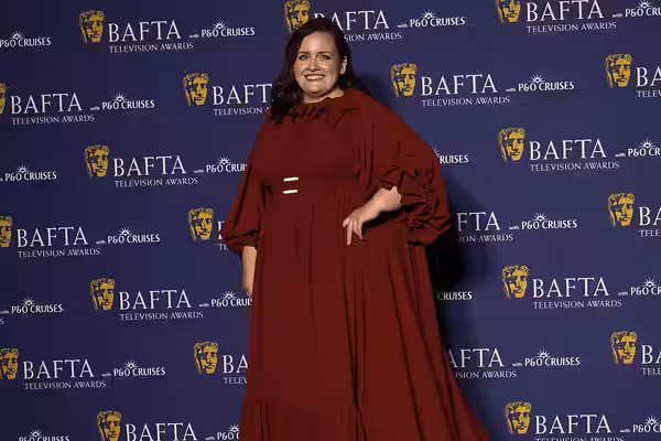 Jessica Gunning who presented a BAFTA TV Award, May 26 (2026)