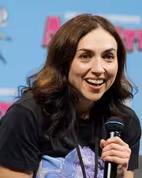 Eden Riegel speaking at Knights of Guinevere QA at Aniimate! Columbus in Columbus, OH in June 2026