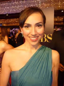 Actress Eden Riegel at 2010 Daytime Emmy Awards.