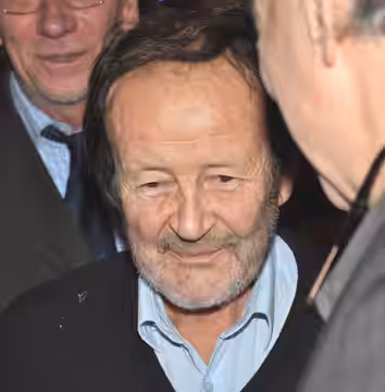 Gernot Roll at Kultureller Ehrenpreis 2015 for Werner Herzog in Munich