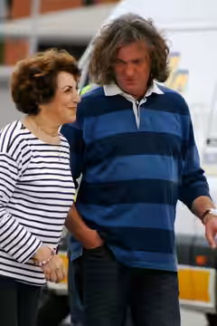 James May and Edwina Currie