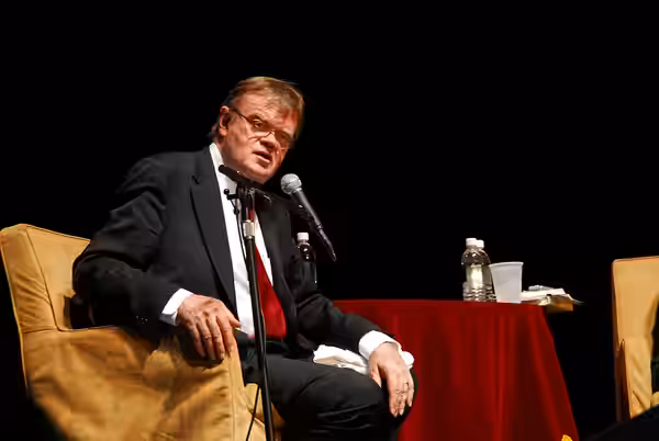 Garrison Keillor at Wilshire Theatre in Los Angeles, California on September 23, 2007.