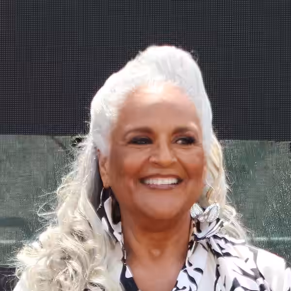 Jayne Kennedy at the LA Times Book Fair in April 2026