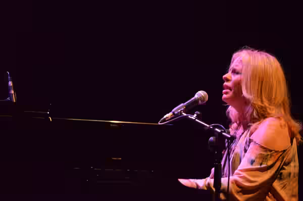 Vonda Shepard's concert in the opening concert of San Javier International Jazz Festival (30-june-2018)