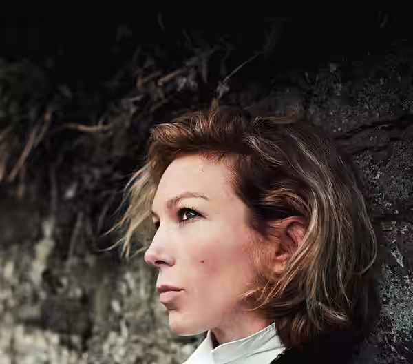 Photoshoot with actress Honeysuckle Weeks. Sussex 2018