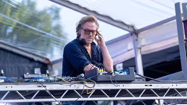 A scene from the Wide Awake Festival at Brockwell Park in London, England, UK, on May 25, 2024