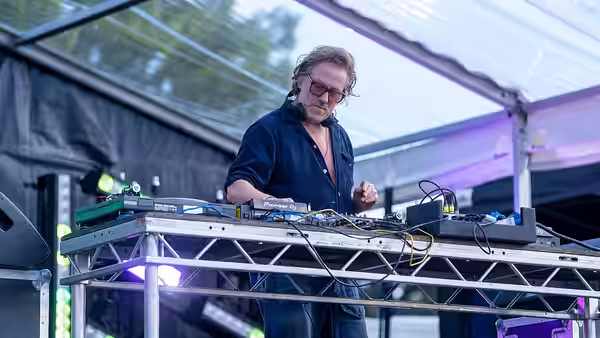 A scene from the Wide Awake Festival at Brockwell Park in London, England, UK, on May 25, 2024