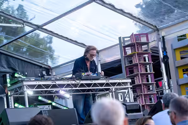 A scene from the Wide Awake Festival at Brockwell Park in London, England, UK, on May 25, 2024