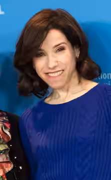 Director Aisling Walsh and actress Sally Hawkins at the presentation of the movie Maudie at the Berlinale 2017