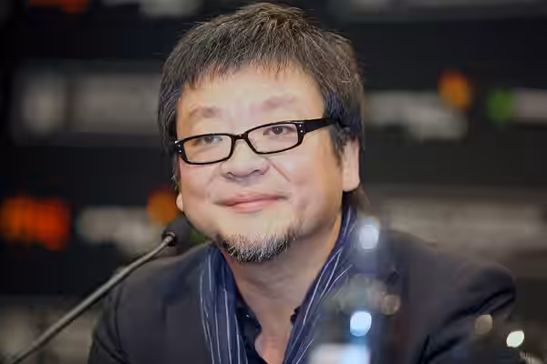 Japanese film director and animator Mamoru Hosoda at the International Film Festival San Sebastián, Spain. (2015)